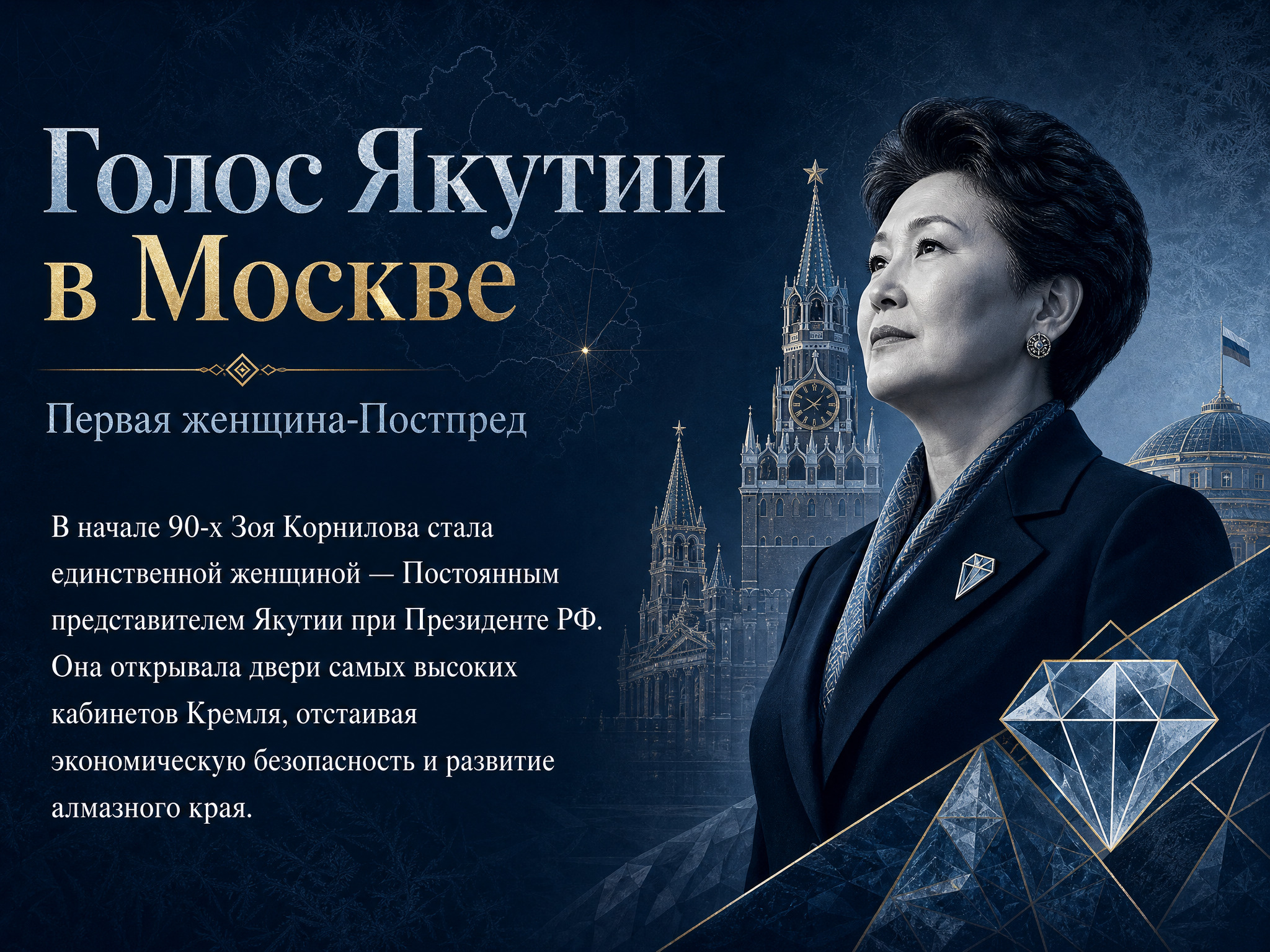 Слайд 8: Голос Якутии в Москве